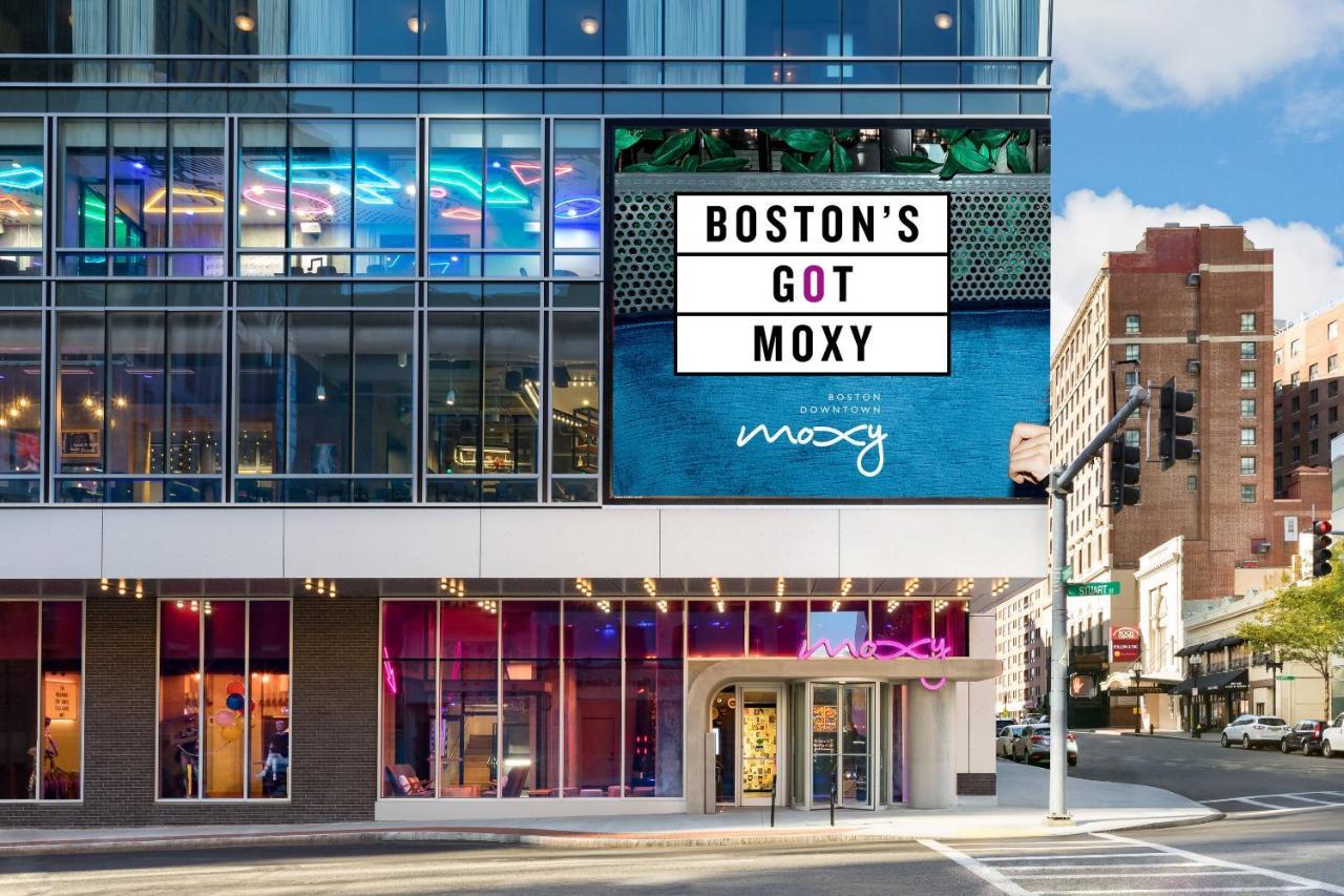 Moxy Boston Downtown Hotel Exterior foto